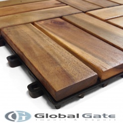 Multi-function decking tile for flooring - Cheap price outdoor wood deck tile